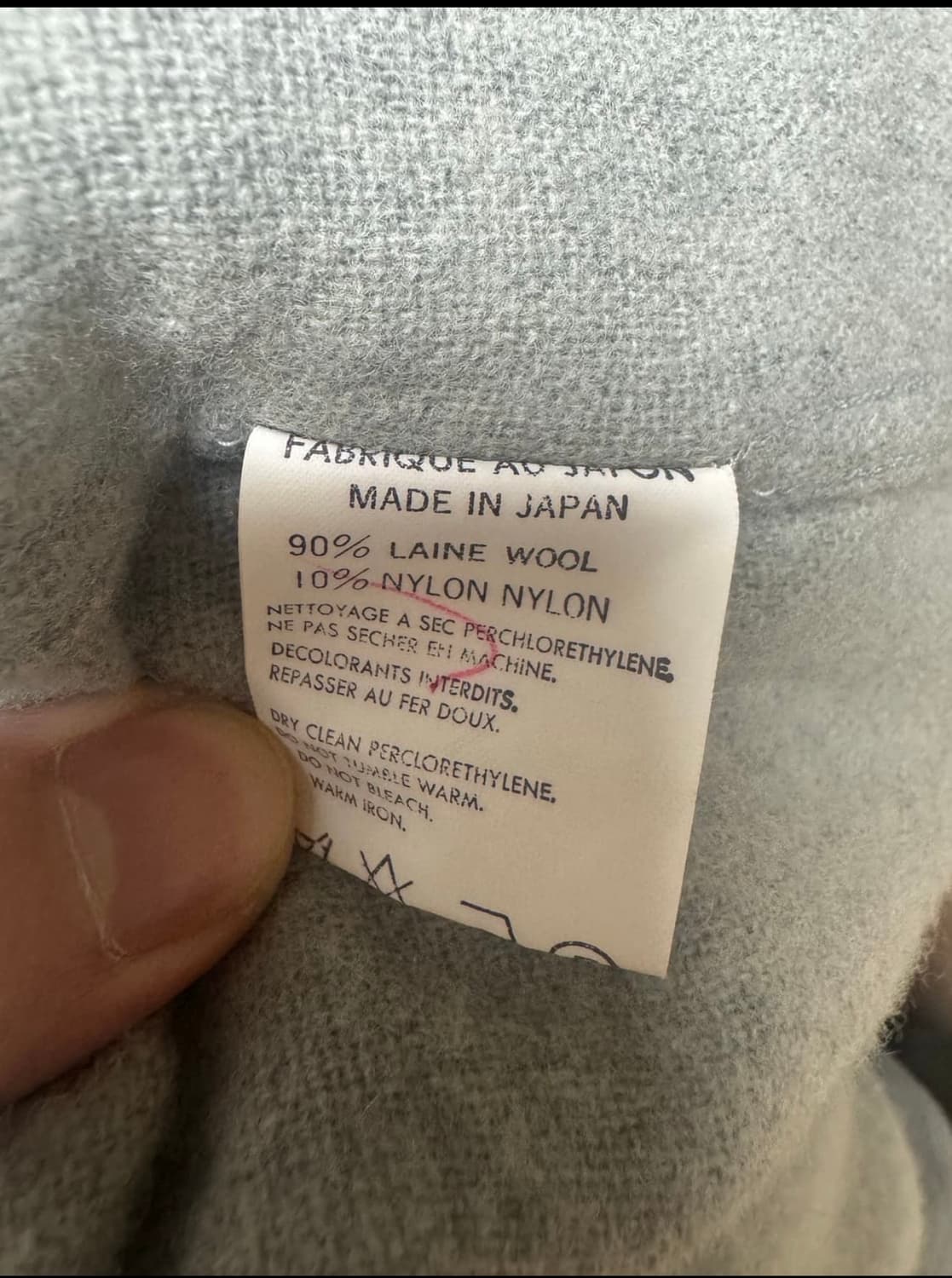 요지야마모토 y’s for men 울 셔츠 상품이미지8