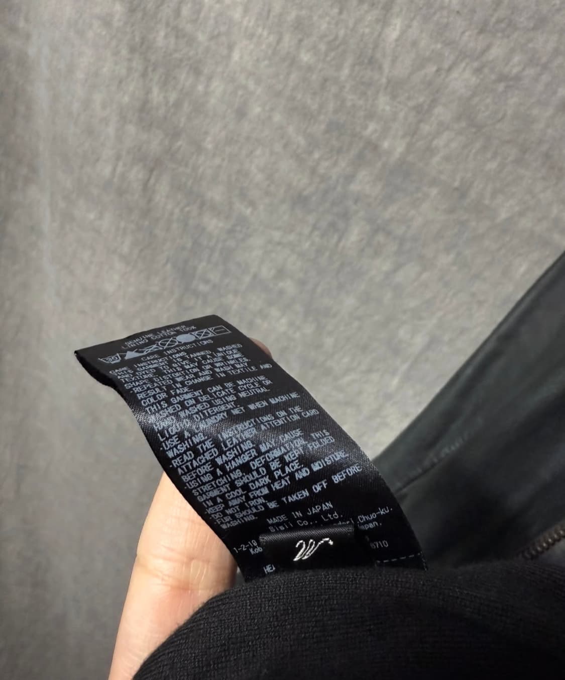 Sisii Lamb Leather Riders Jacket 상품이미지10