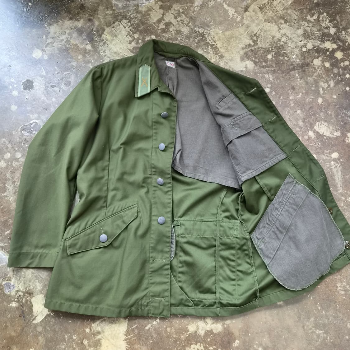 100-105) 스웨덴군 M59 필드자켓 야상 자켓 1973s 밀리터리 상품이미지5
