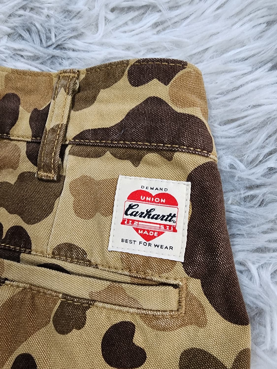 칼하트 카모플라쥬 밀리터리 팬츠 상품이미지3