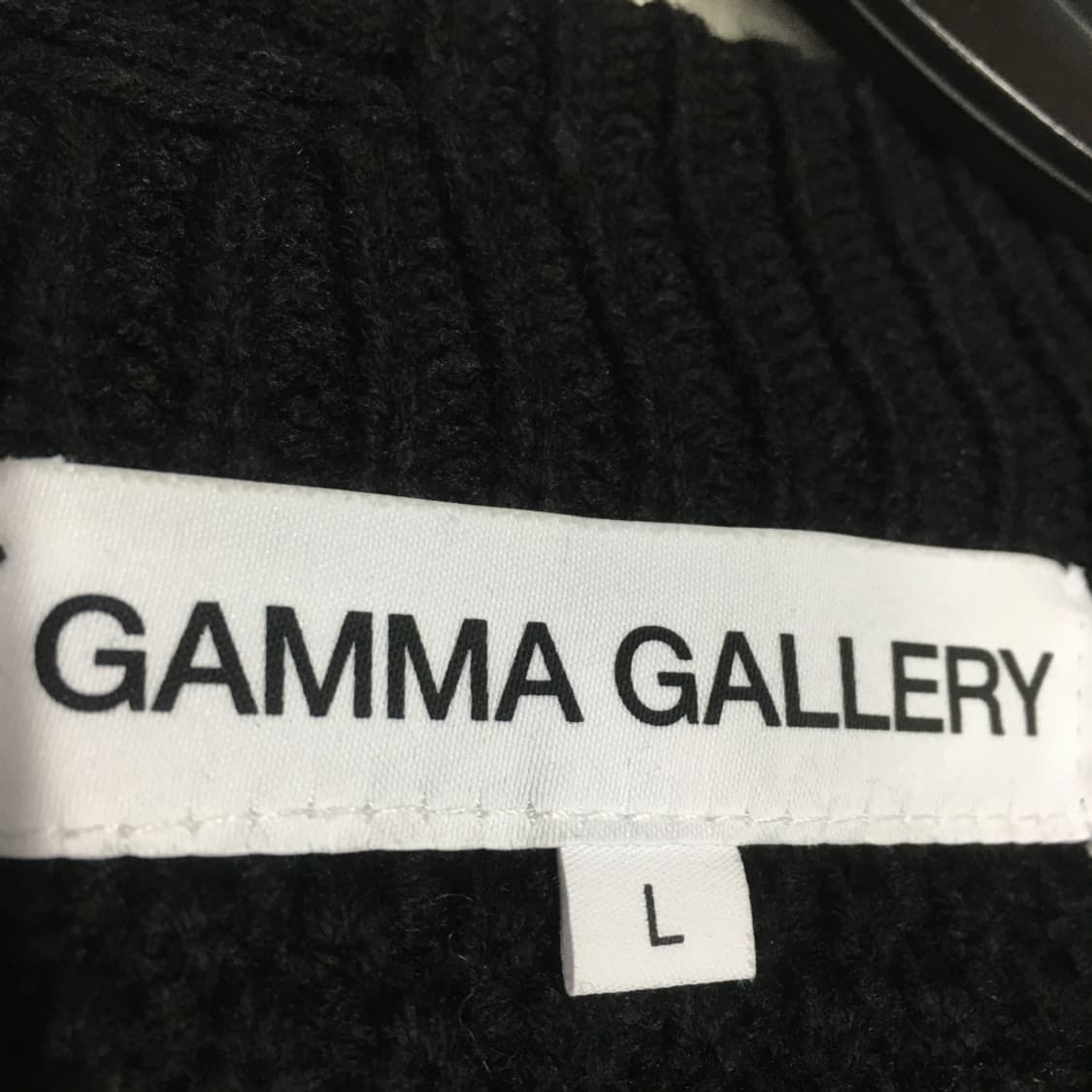 감마갤러리 데미지 니트집업 DD01 상품이미지2