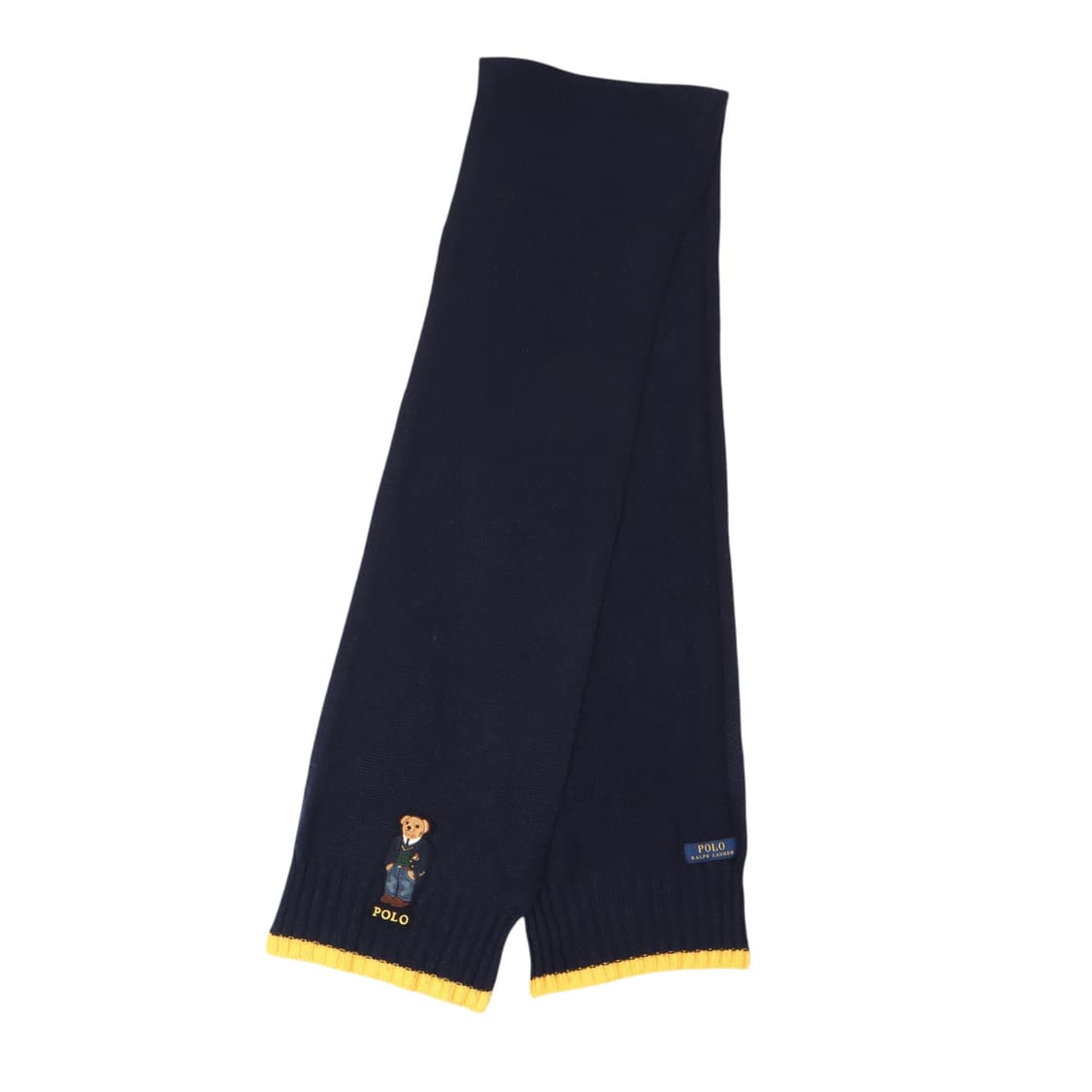 폴로 랄프로렌 네이비 베어 울 머플러 상품이미지4