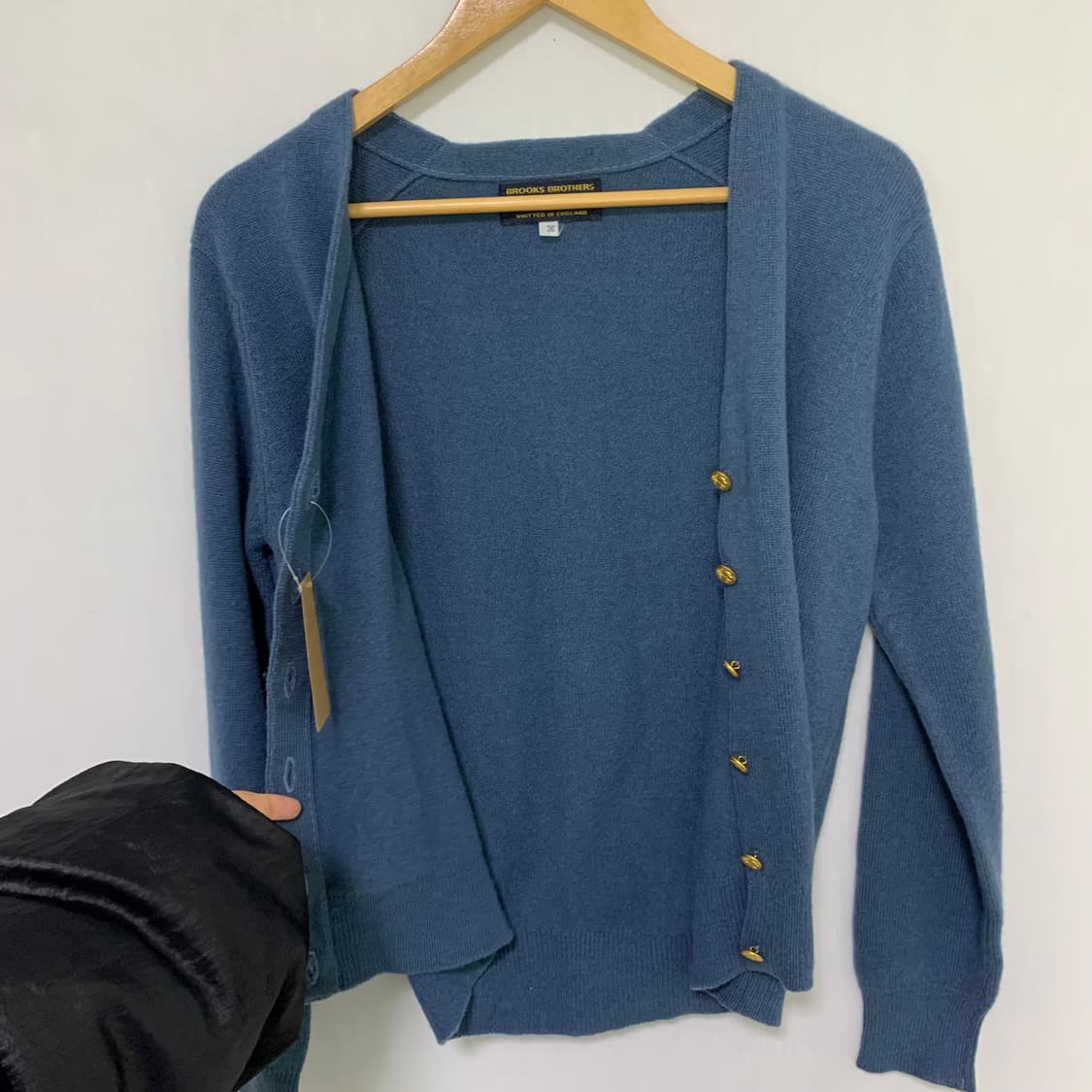 브룩스 브라더스 빈티지 블루 가디건 36 사이즈 상품이미지7
