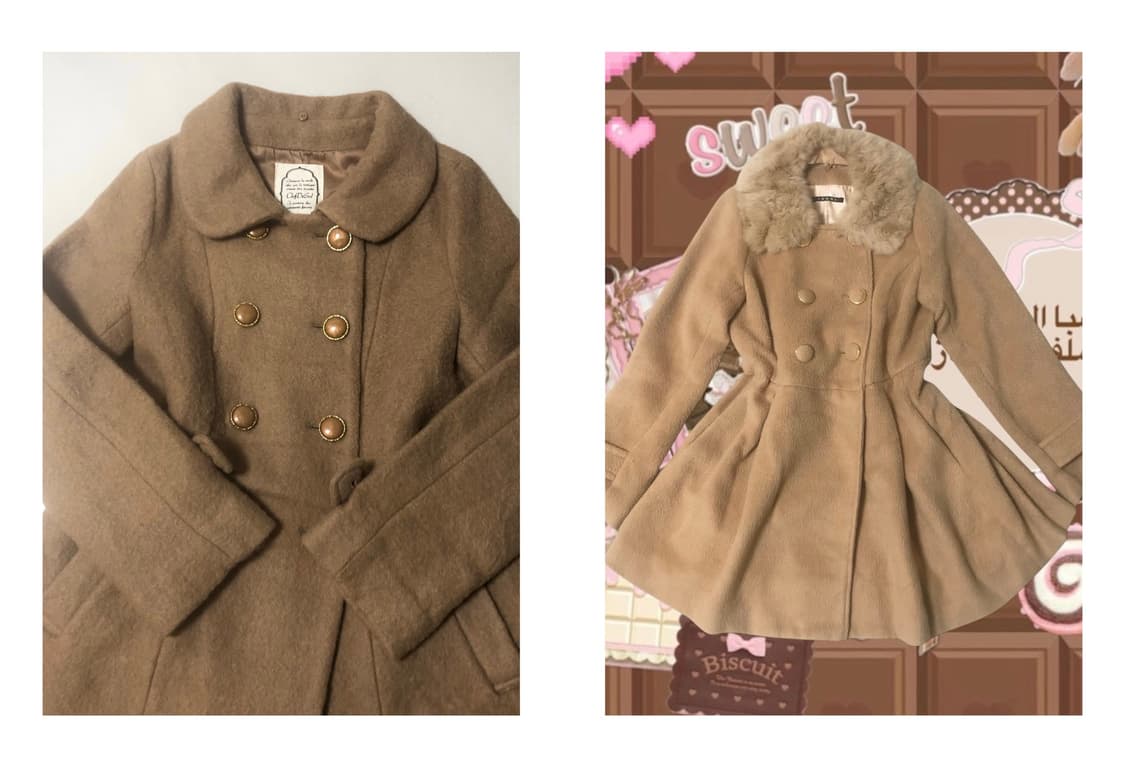 리즈리사 엑시즈팜 갸루 코트 랜박 랜덤박스 히메갸루 라떼갸루 빈티지 상품이미지5