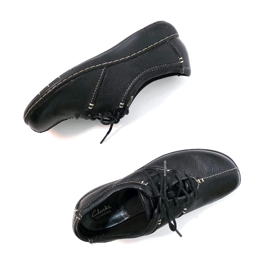 [US7.5] 클락스 비얼즈 레이스업 블랙 상품이미지4