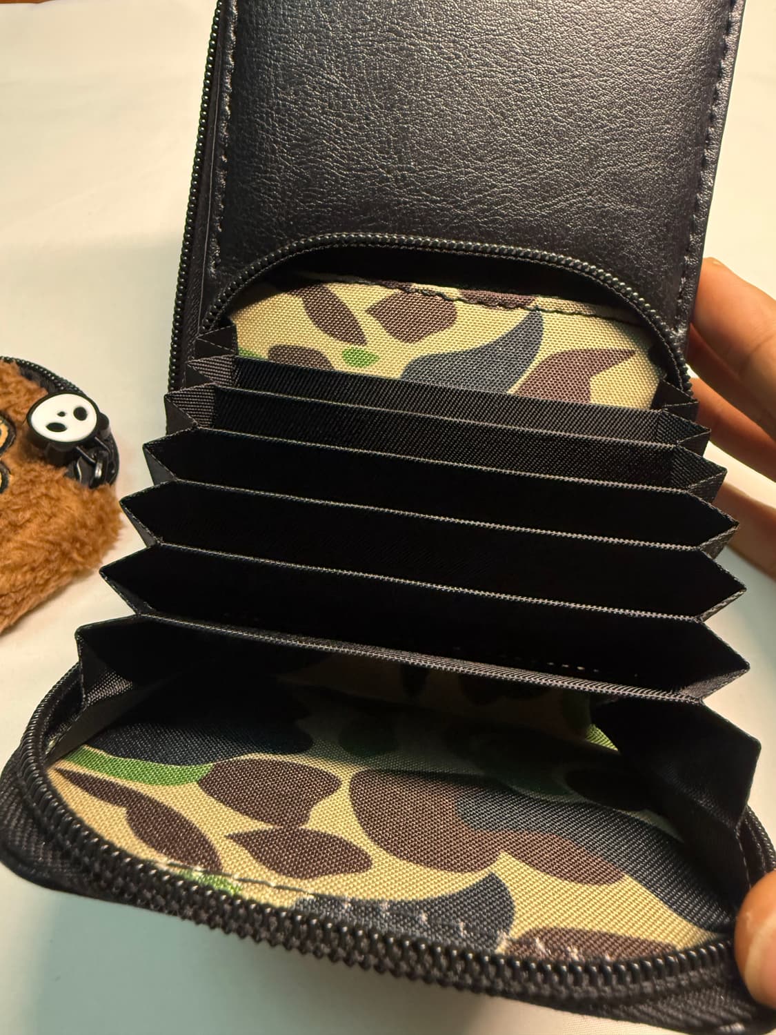 [예약할인] 최저가 베이프 블랙 크로스백 + 마일로 동전지갑 bape 상품이미지6