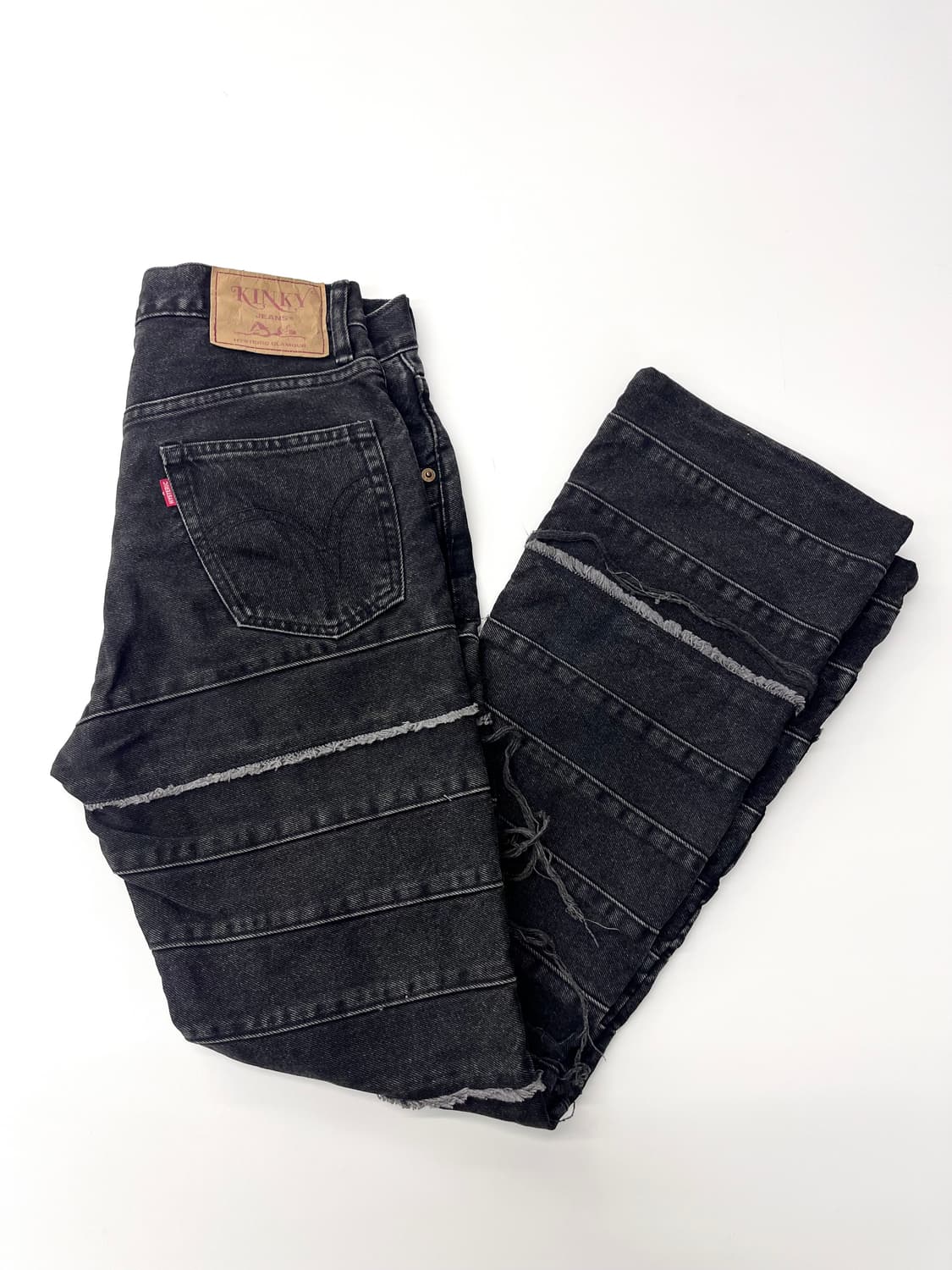 Hysteric Glamour 히스테릭 글래머 흑청 kinky jeans 상품이미지4