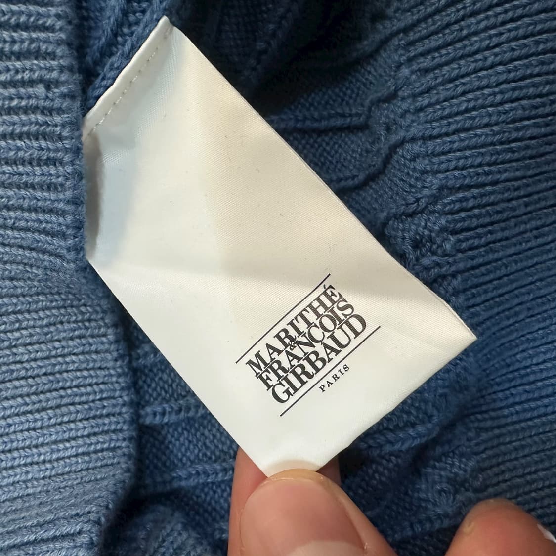 마리떼프랑소와저버 케이블 니트 상품이미지5