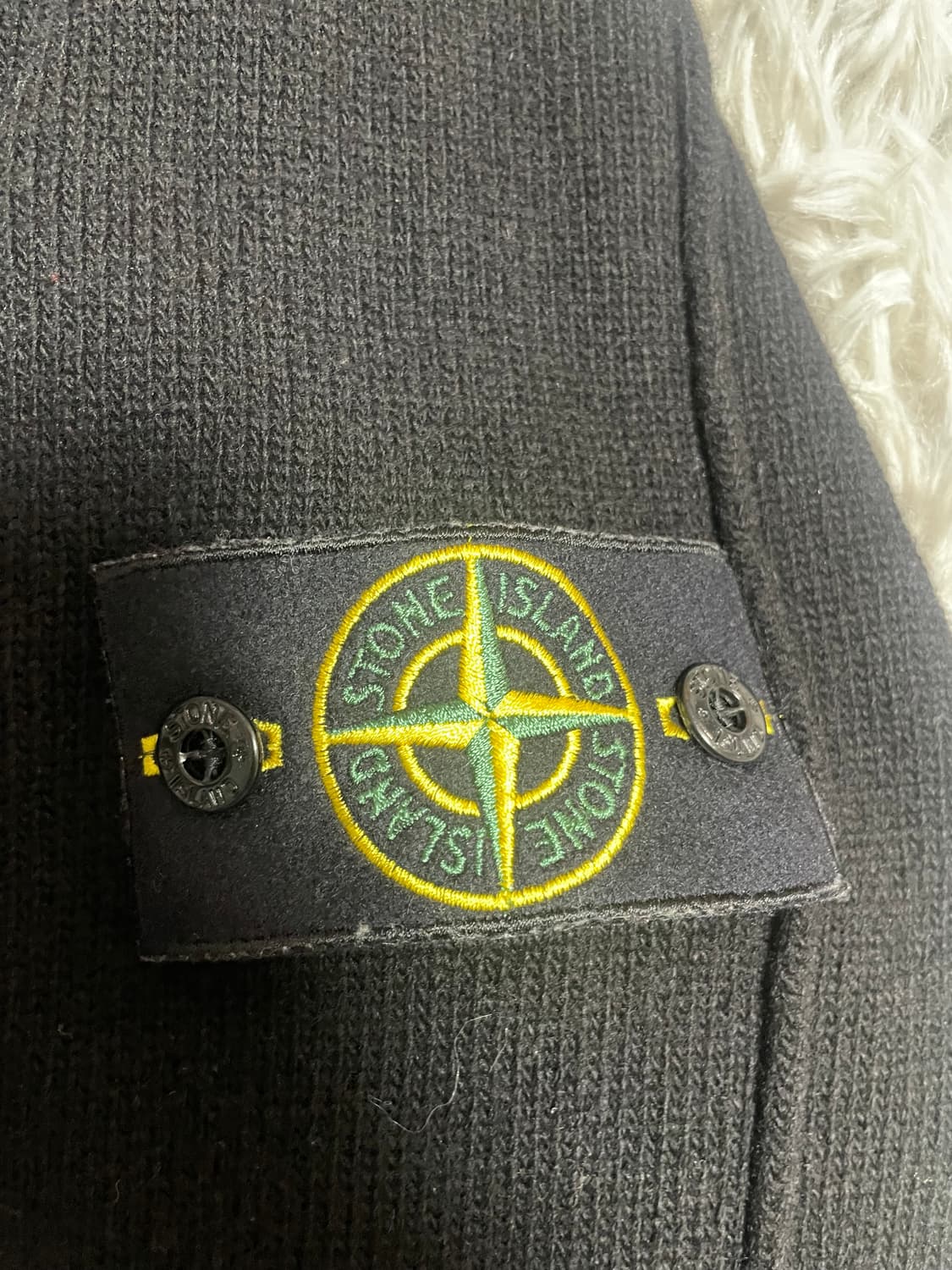 [L size] 스톤아일랜드 니트 블랙 상품이미지3