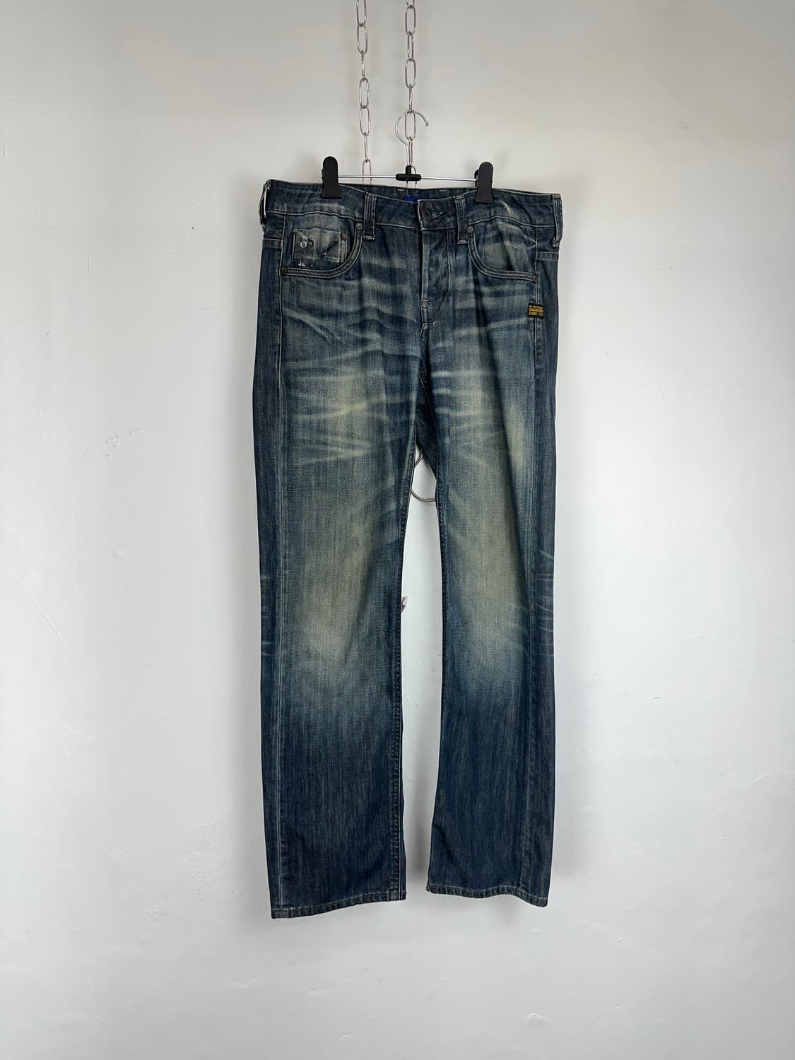 G-Star Raw Attacc Low Straight Wash Deni 상품이미지4