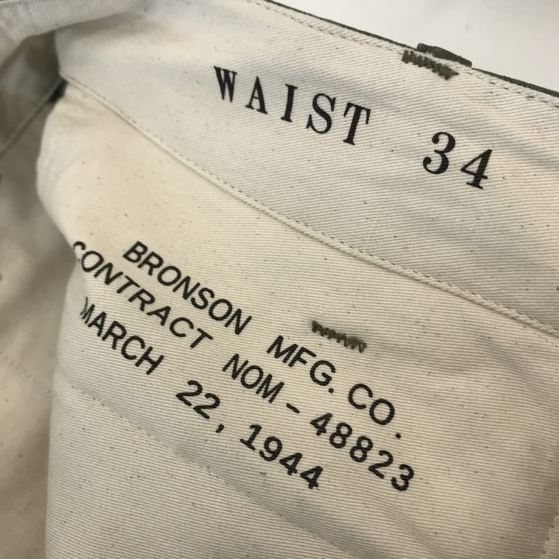 브론슨 올리브 오피서치노팬츠 [34] 상품이미지4