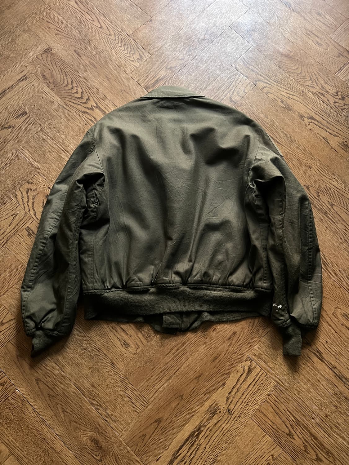 [L]90's 오리지널 미 공군 CWU-45P 새틴 항공 점퍼 상품이미지9