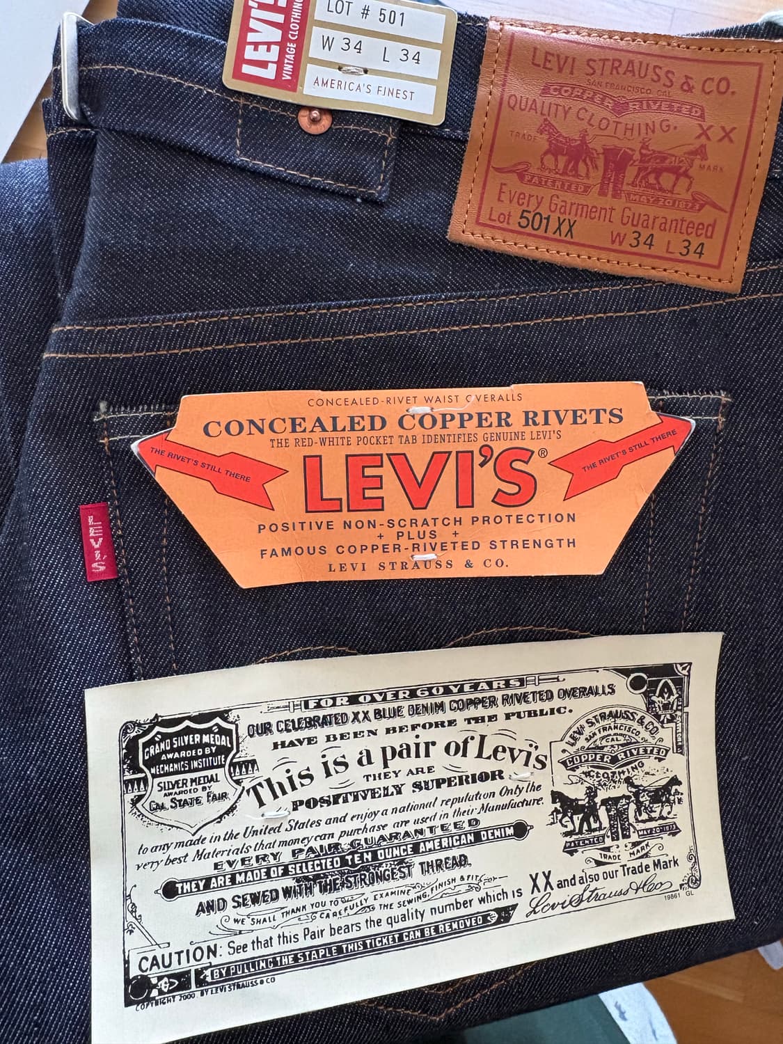 Lvc 37501  리지드 34✕34 상품이미지1