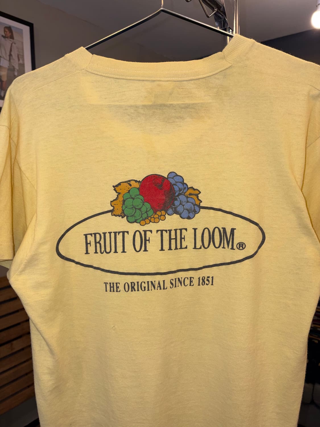 70’s Fruit of the loom logo print single 상품이미지9