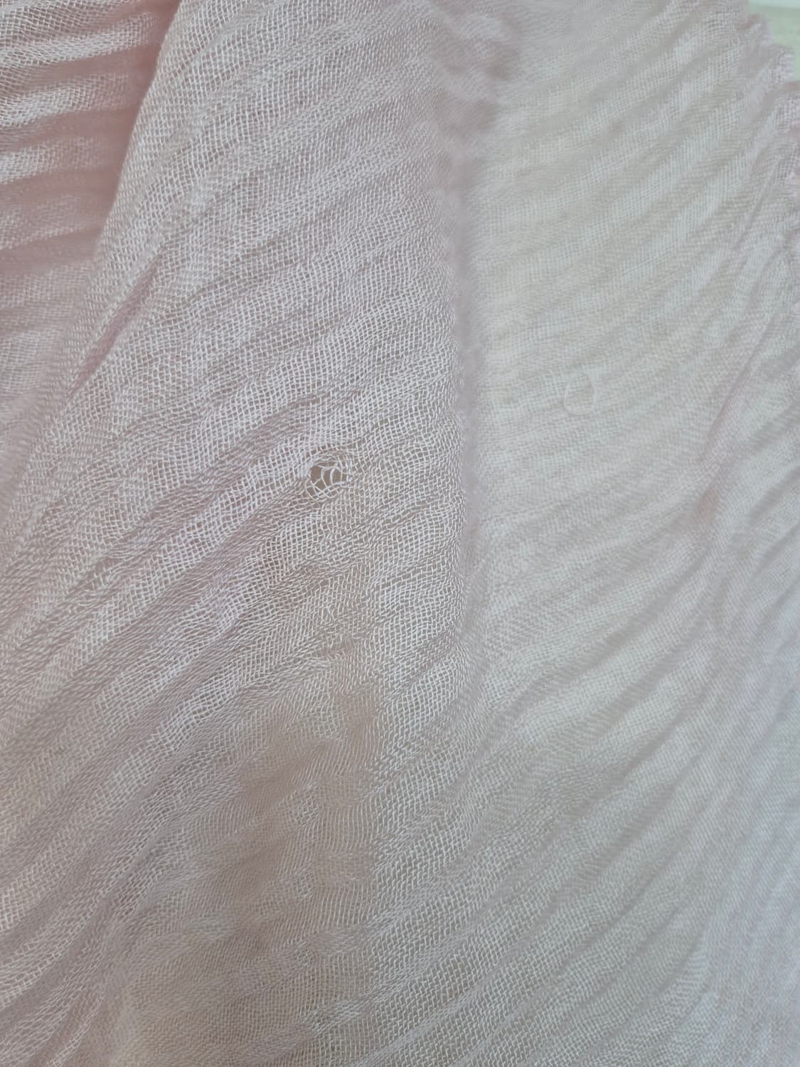 (Agnona ) 아뇨나 캐시미어 플리츠 머플러 상품이미지4