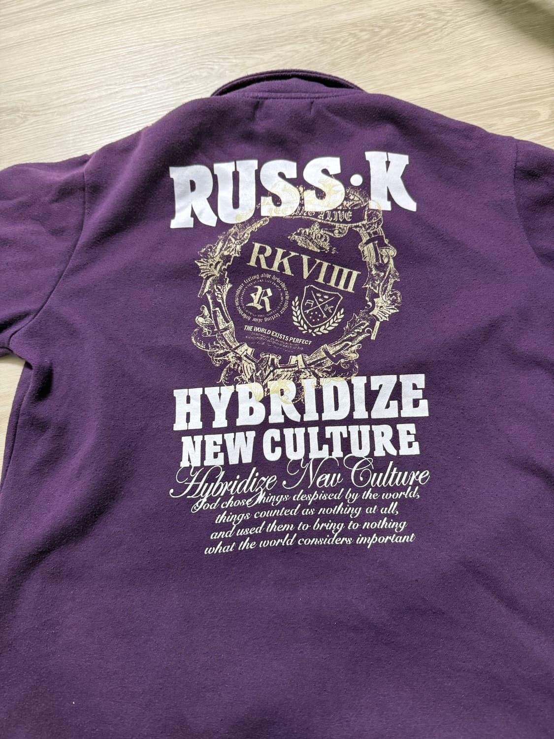 Russ.k 빈티지 집업 상품이미지3
