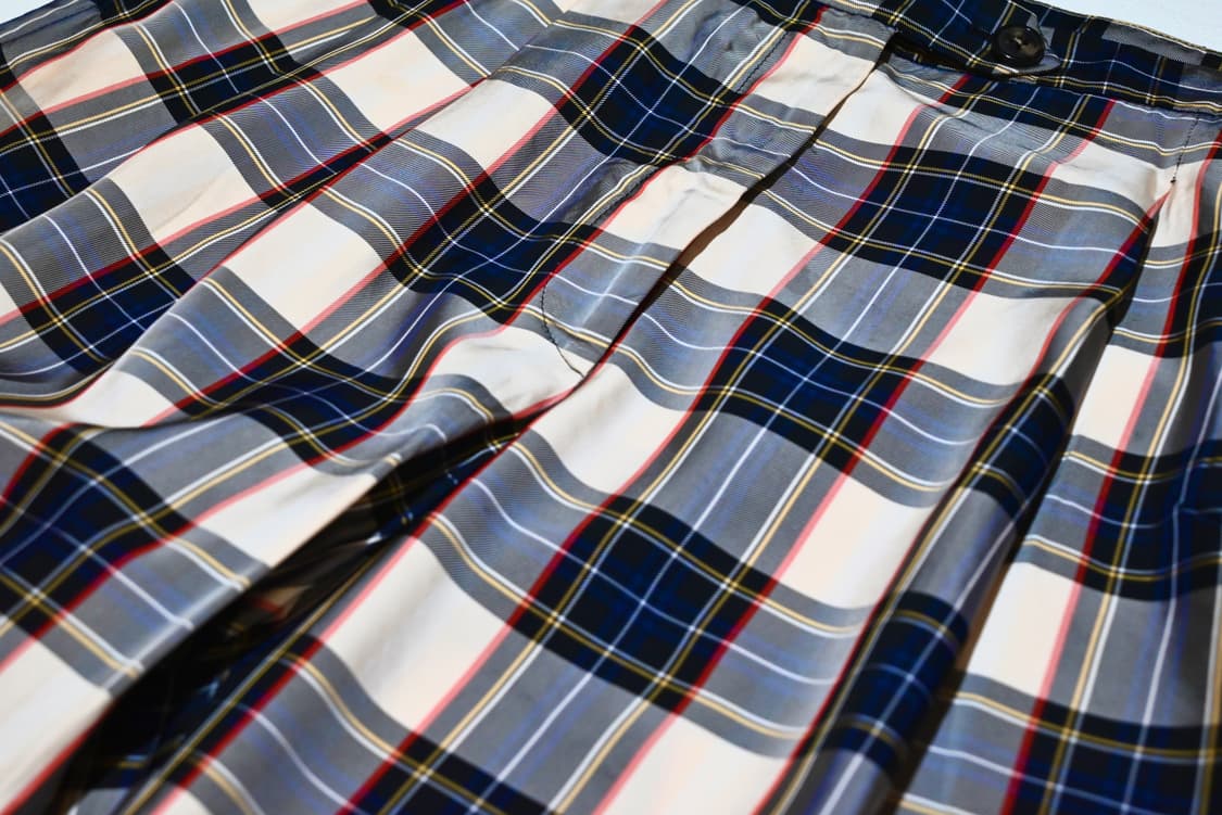 dries van noten check short 상품이미지6