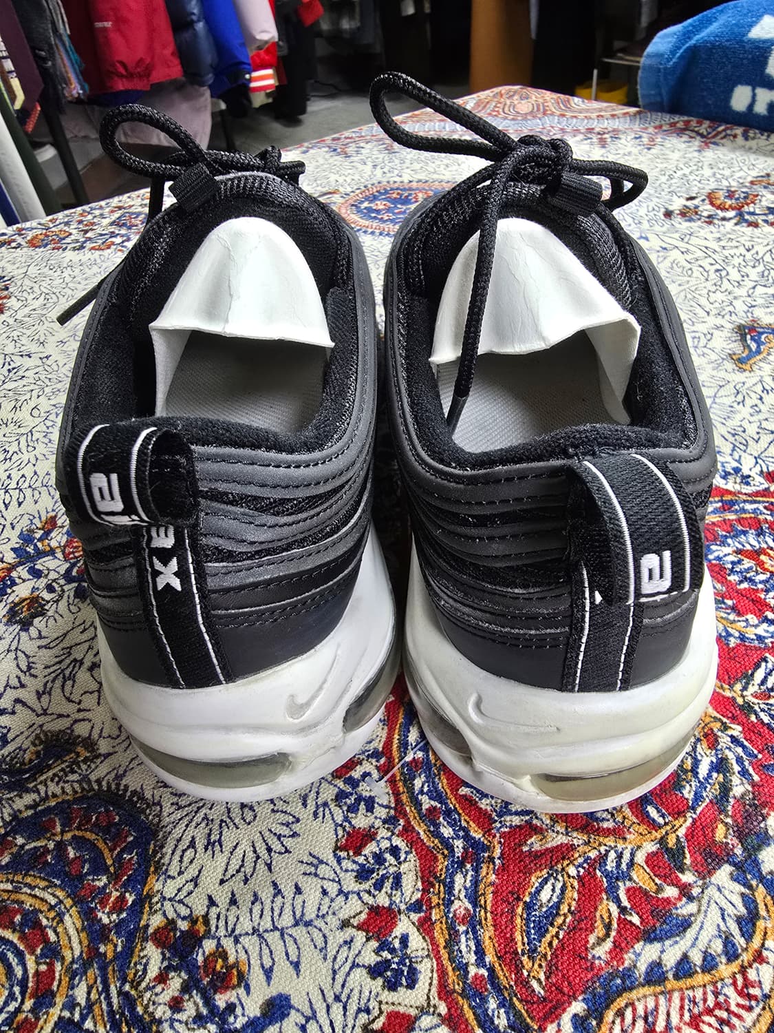 나이키 에어맥스 97 블랙 (1623) 상품이미지2