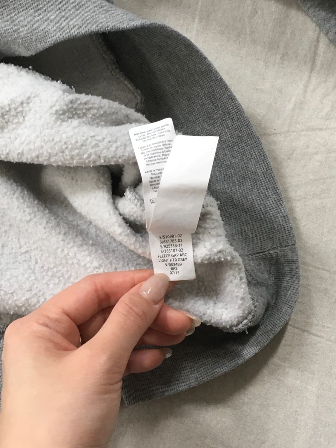 갭 빅로고 후드티 상품이미지6