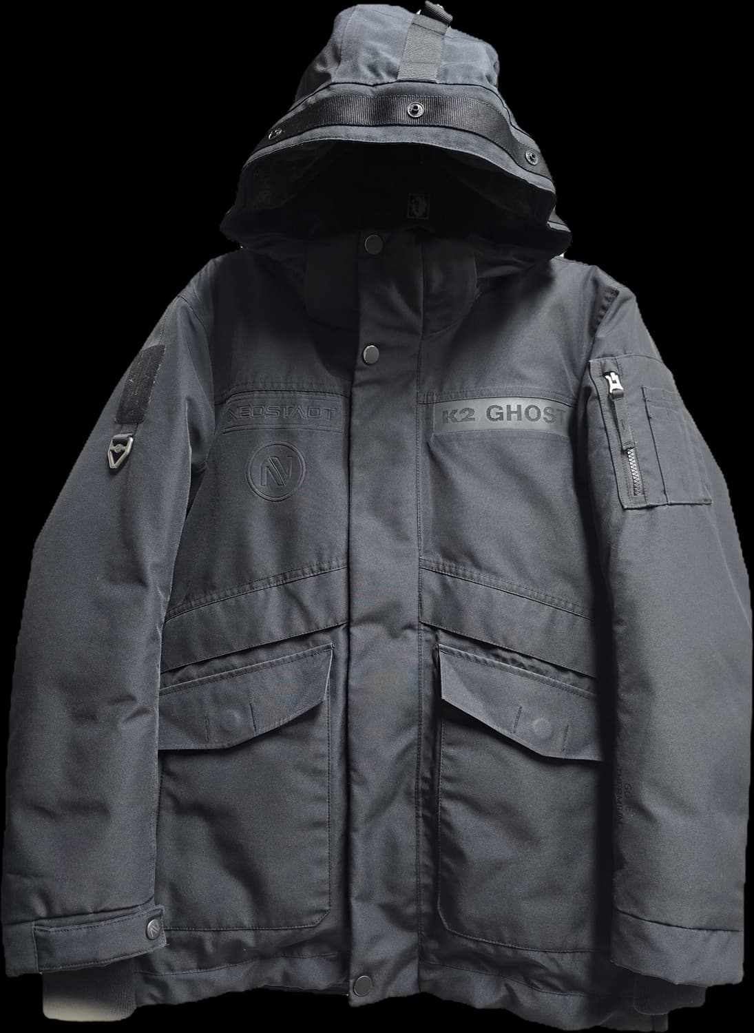 K2(케이투)구스다운 후드 패딩 90 공용 상품이미지1