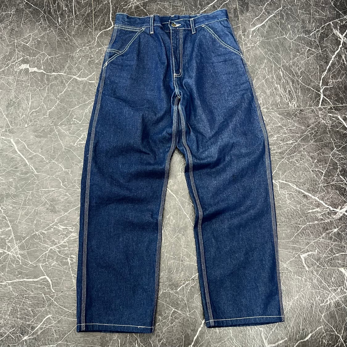 칼하트 WIP 데님 진청 워크 팬츠 상품이미지5