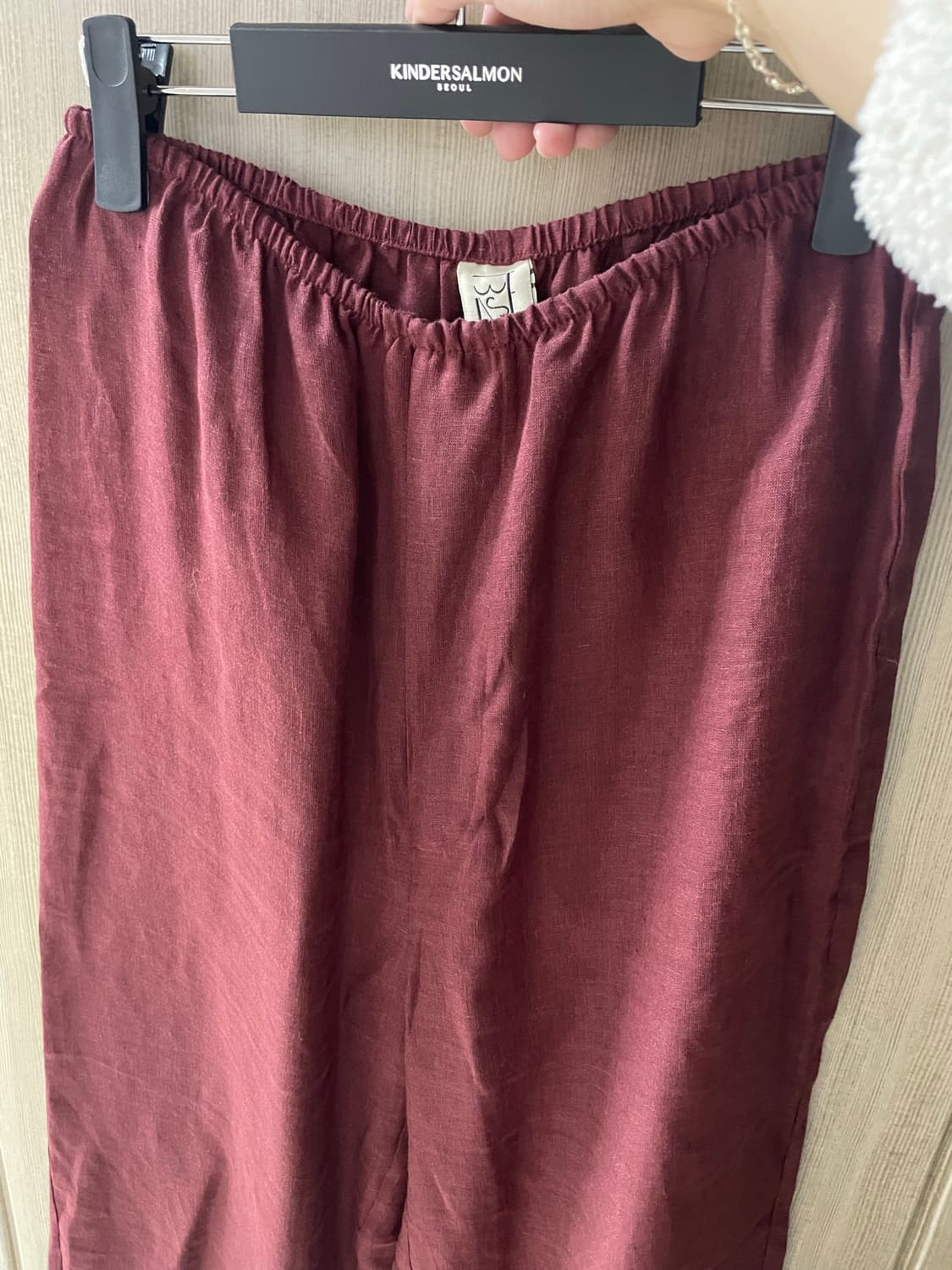 베이스레인지 stoa pants burgundy 상품이미지5