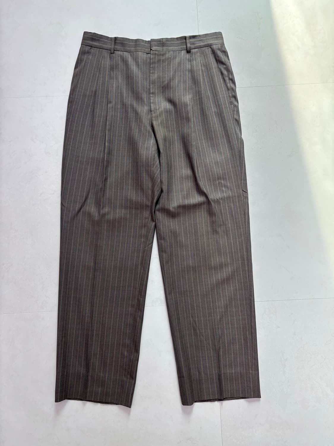 STRIPE COLORBLOCK SLACKS 상품이미지6