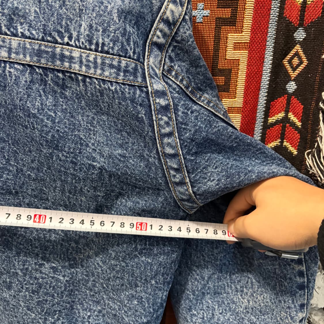 90’s BOBSON 밥슨 쉐르파 안감 데님자켓 상품이미지7