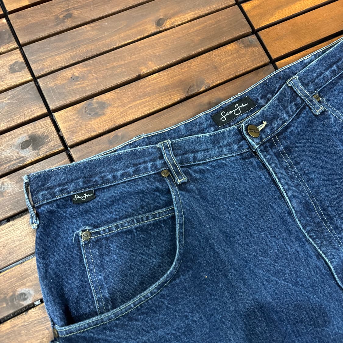 퍼프대디 션존 빅사이즈 올드스쿨 데님 (44)   상품이미지3