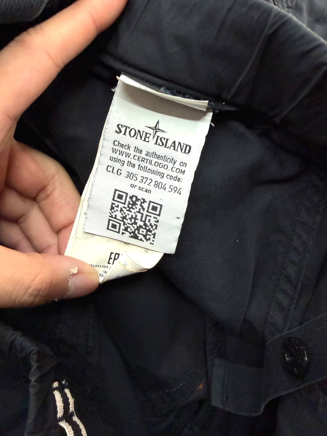 36/ 스톤아일랜드 와펜패치 밴딩 카고팬츠 상품이미지9