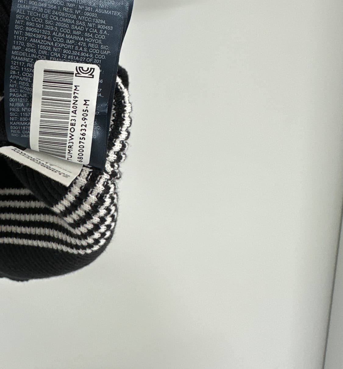 [타미힐피거] 여성 스트라이프 반팔 니트 티 상품이미지6