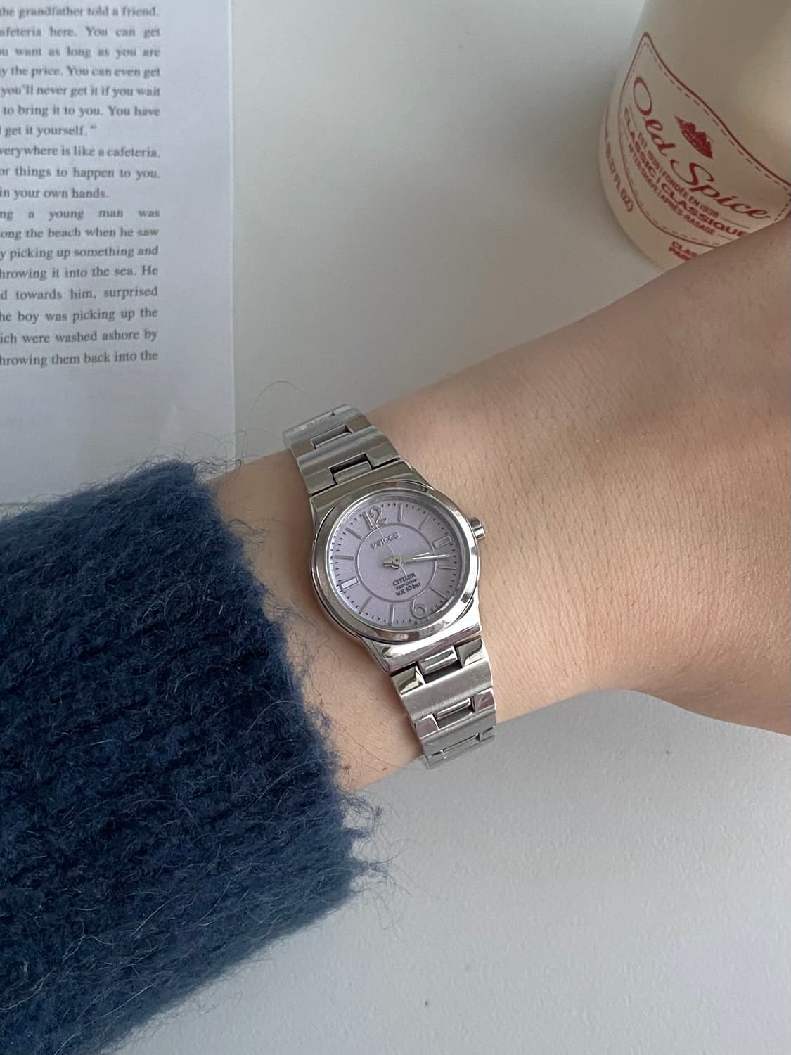 Citizen 시티즌 Eco-drive 에코드라이브 쿼츠 레이디스 라벤더 상품이미지7