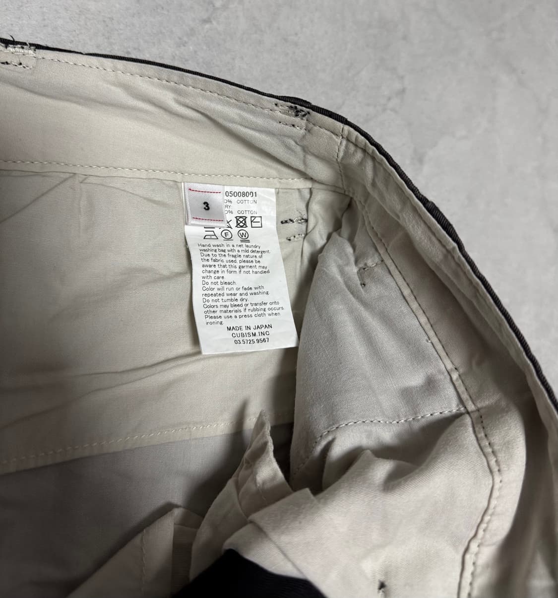 visvim 21치노 팬츠 판매 상품이미지3