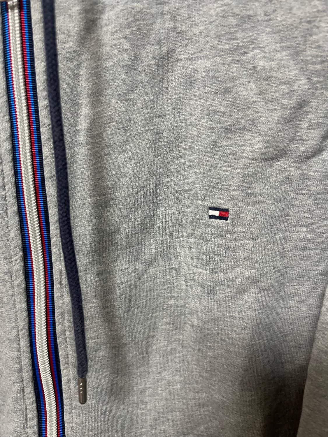 타미 힐피거 회색 후드집업 상품이미지2