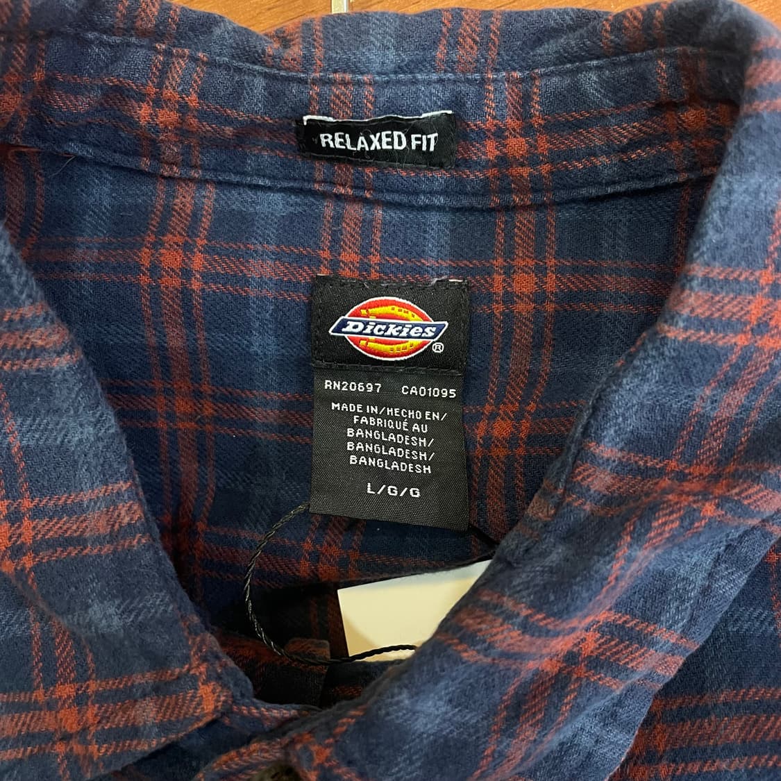 (L) Dickies 디키즈 체크 셔츠 상품이미지7