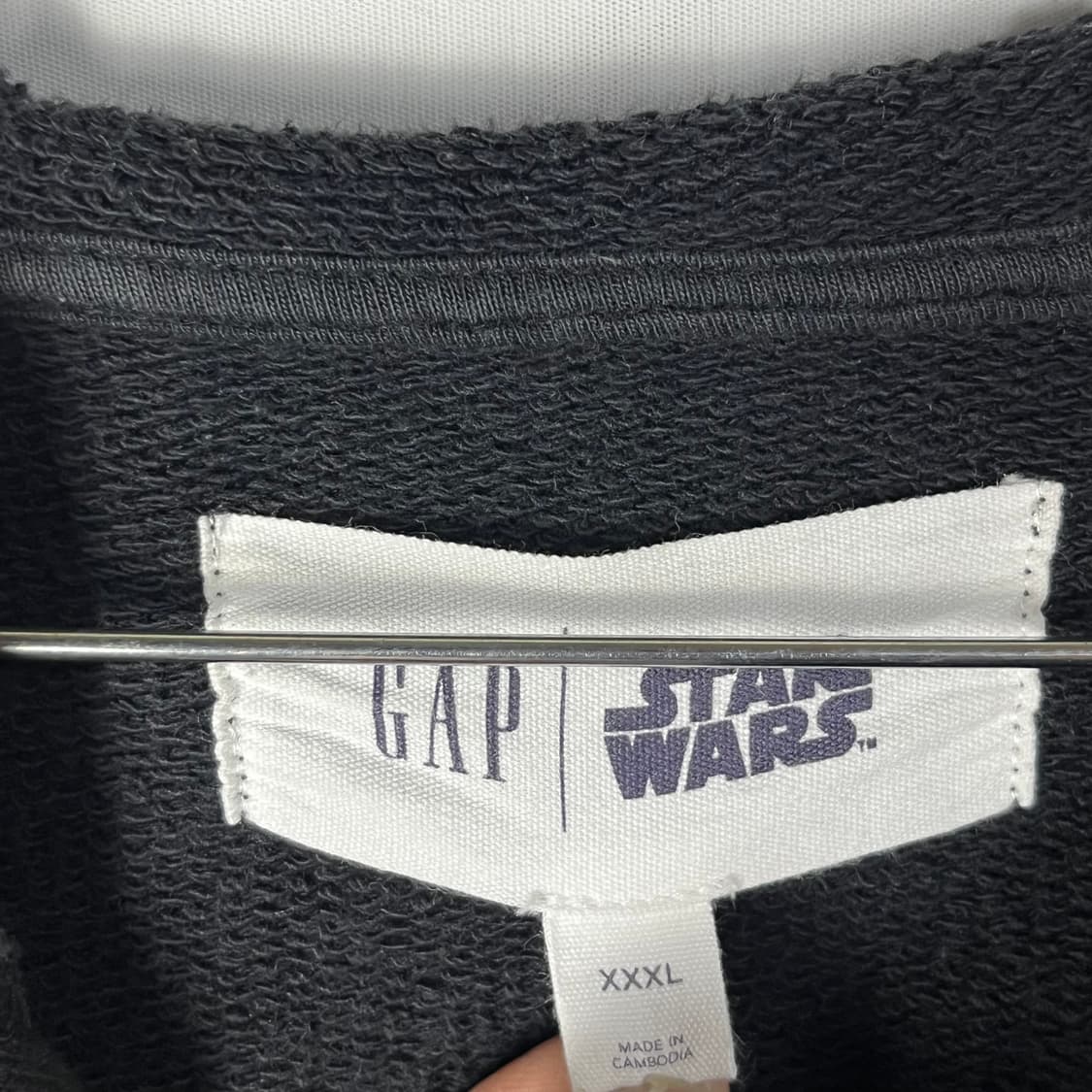 [Gap × Star Wars] 갭 스타워즈 다스베이더 후디 스냅자켓 상품이미지6