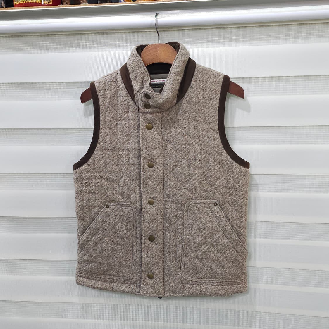 style addition JAPAN 퀄팅 울베스트- 2사이즈 상품이미지1