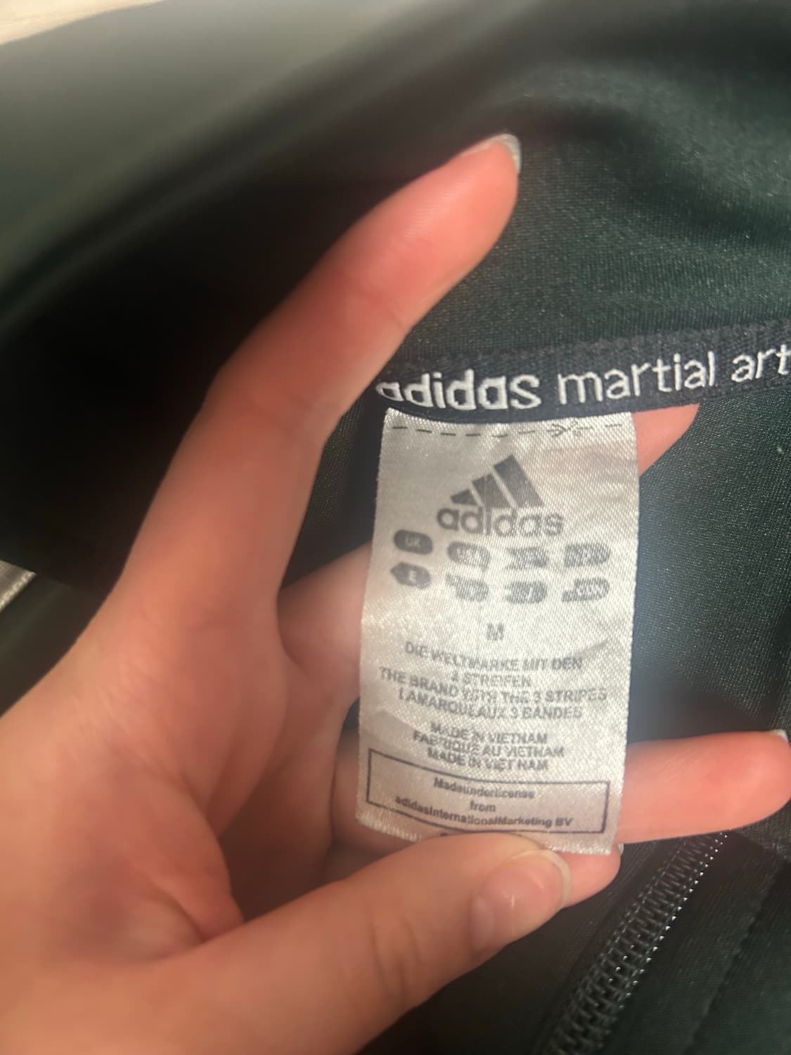 희귀 아디다스 져지 삼선 트레이닝자켓 다크그린 딥그린 상품이미지3