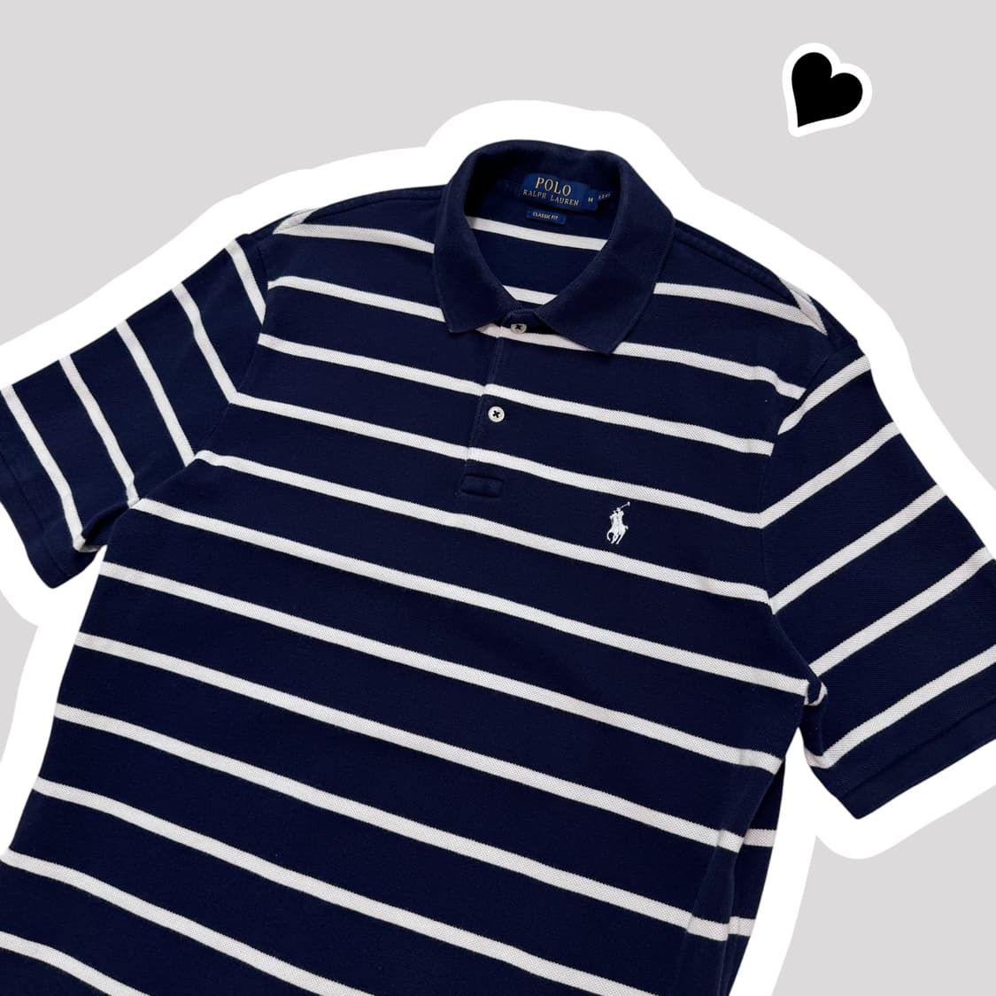 신형 폴로 랄프로렌 단가라 반팔 카라티 상품이미지1