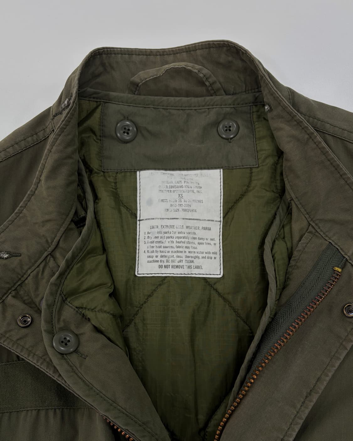 [XS]프로퍼 PROPPER 미군 M65 피쉬테일 파카 상품이미지9