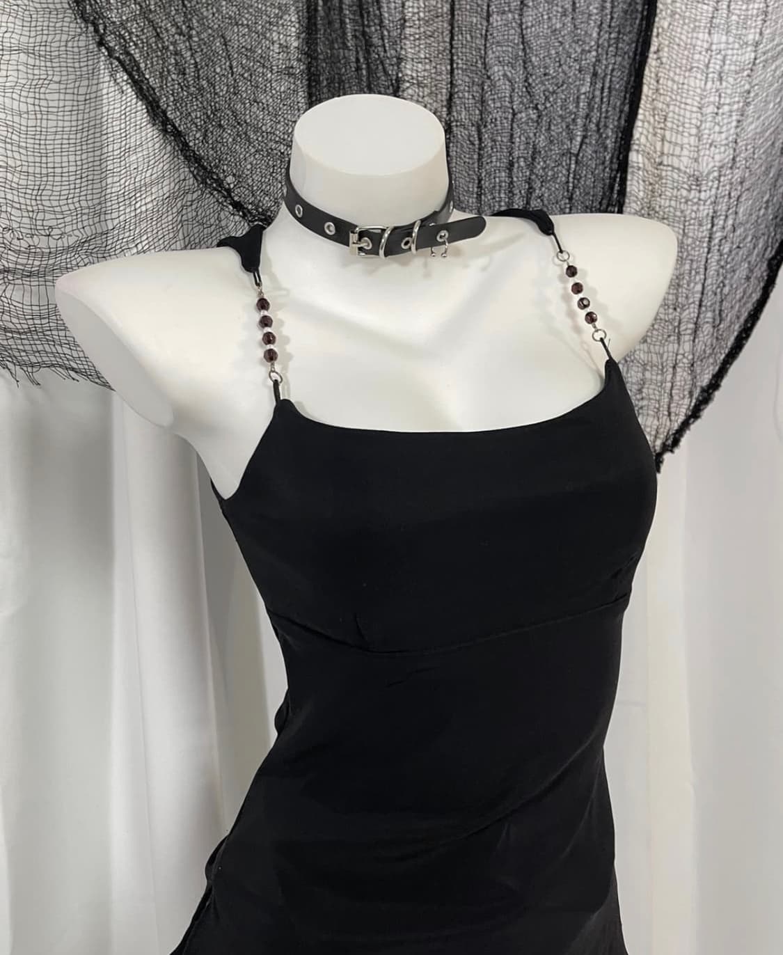 블랙 나시 슬리브리스 상품이미지2