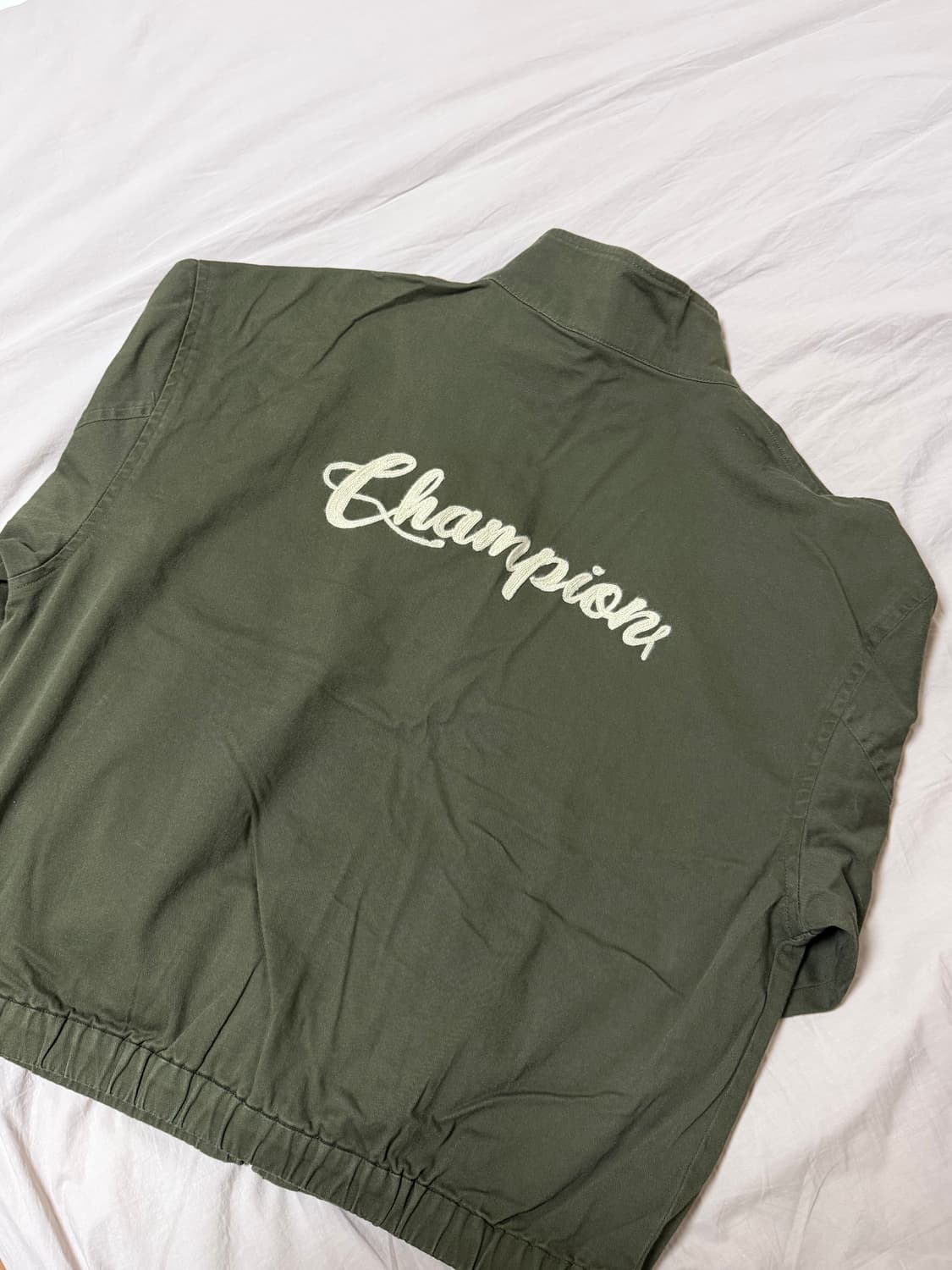 (일본 한정) 챔피온 카키 자켓 상품이미지2