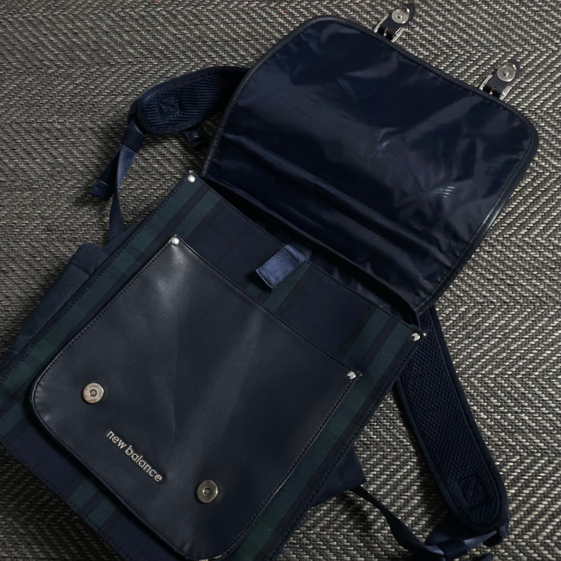 뉴발란스 올드스쿨 하버드 체크 백팩 y 4745 상품이미지6