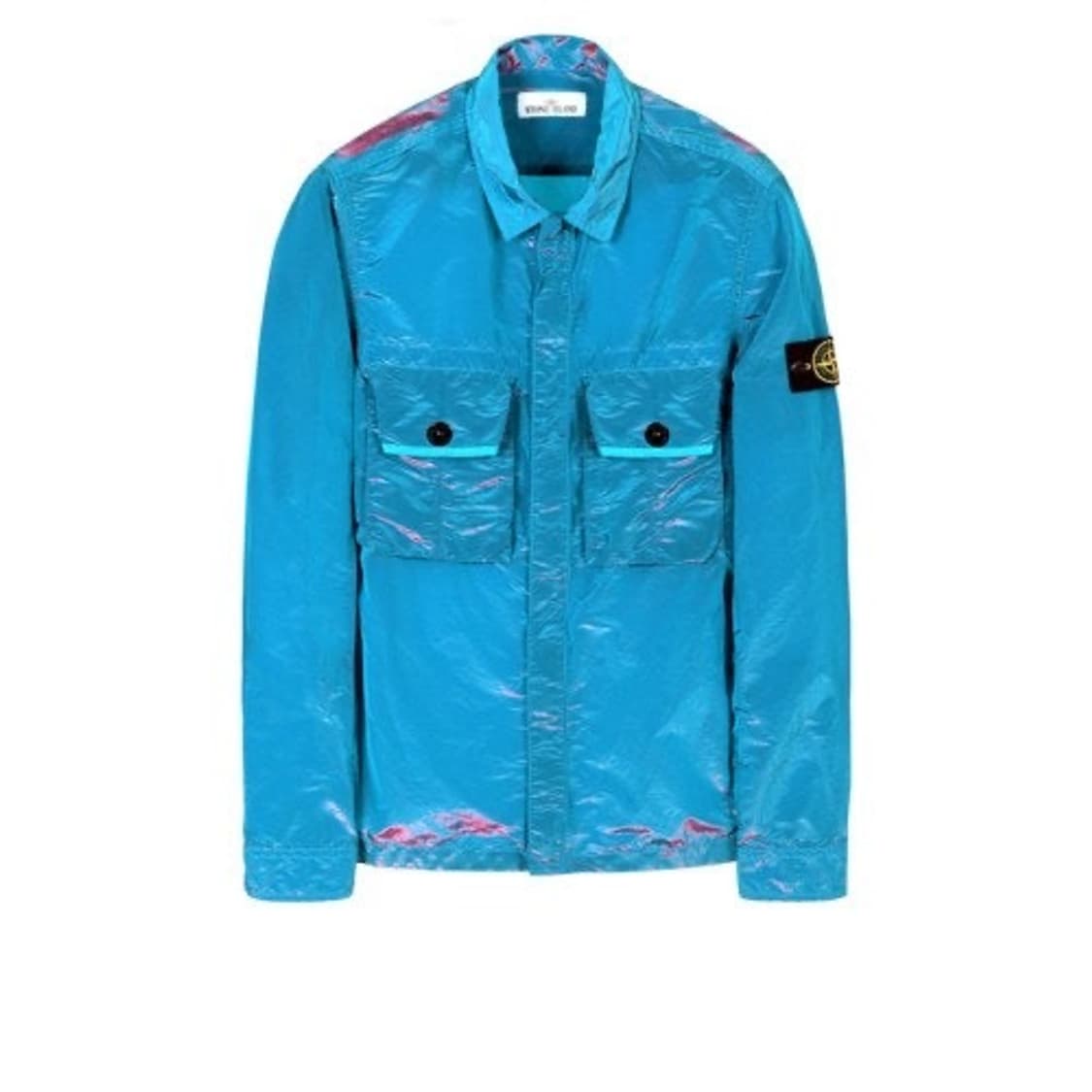 스톤 아일랜드 웨프트 나일론 메탈 자켓 바람막이 백화점택 국내택 상품이미지1