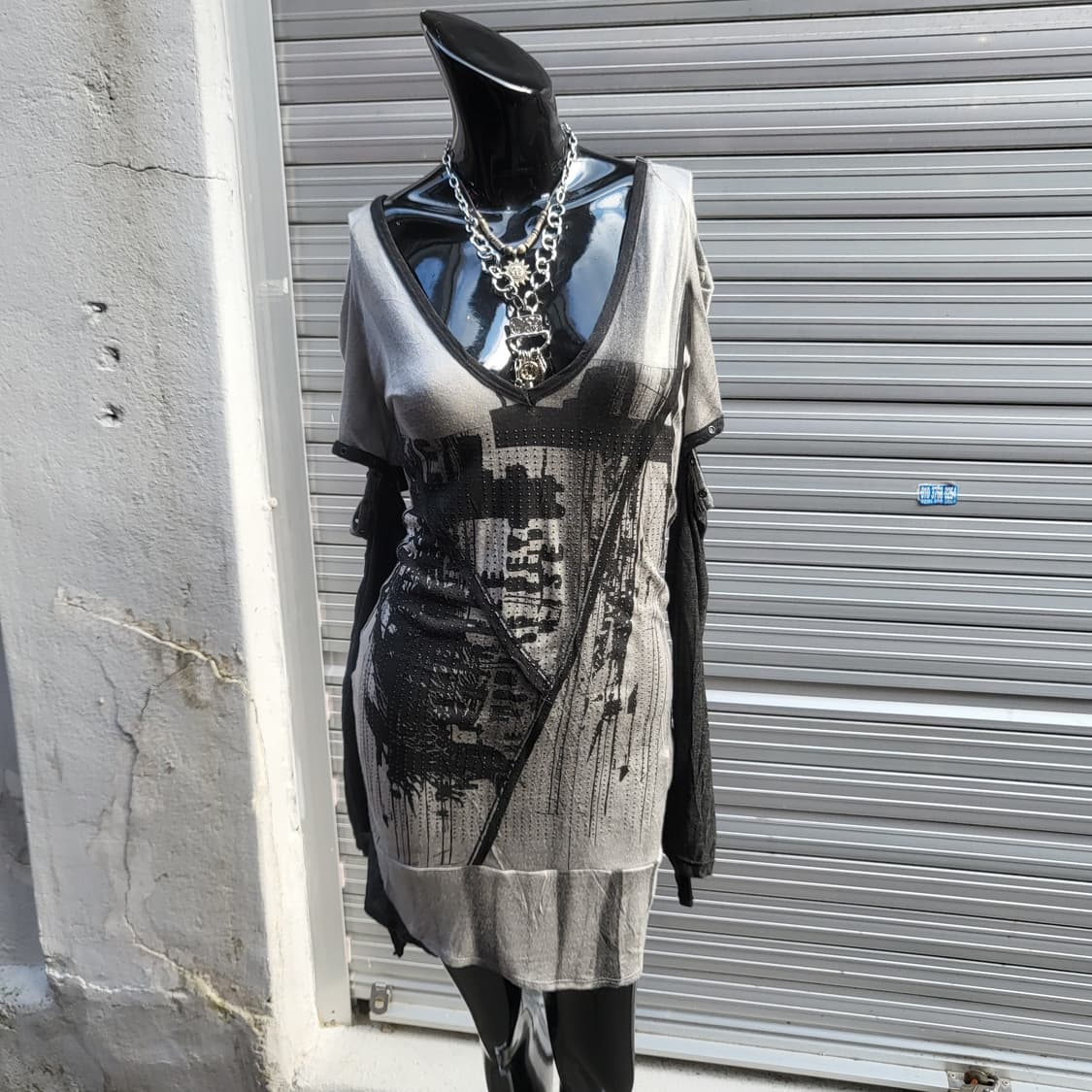salvage long-sleeved one-piece  상품이미지2