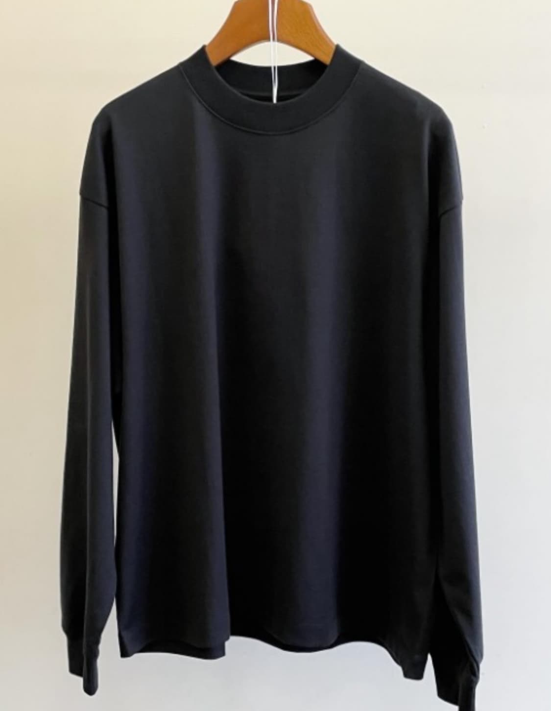 Suvin Supima Tube Ls Tee Heavy 상품이미지1