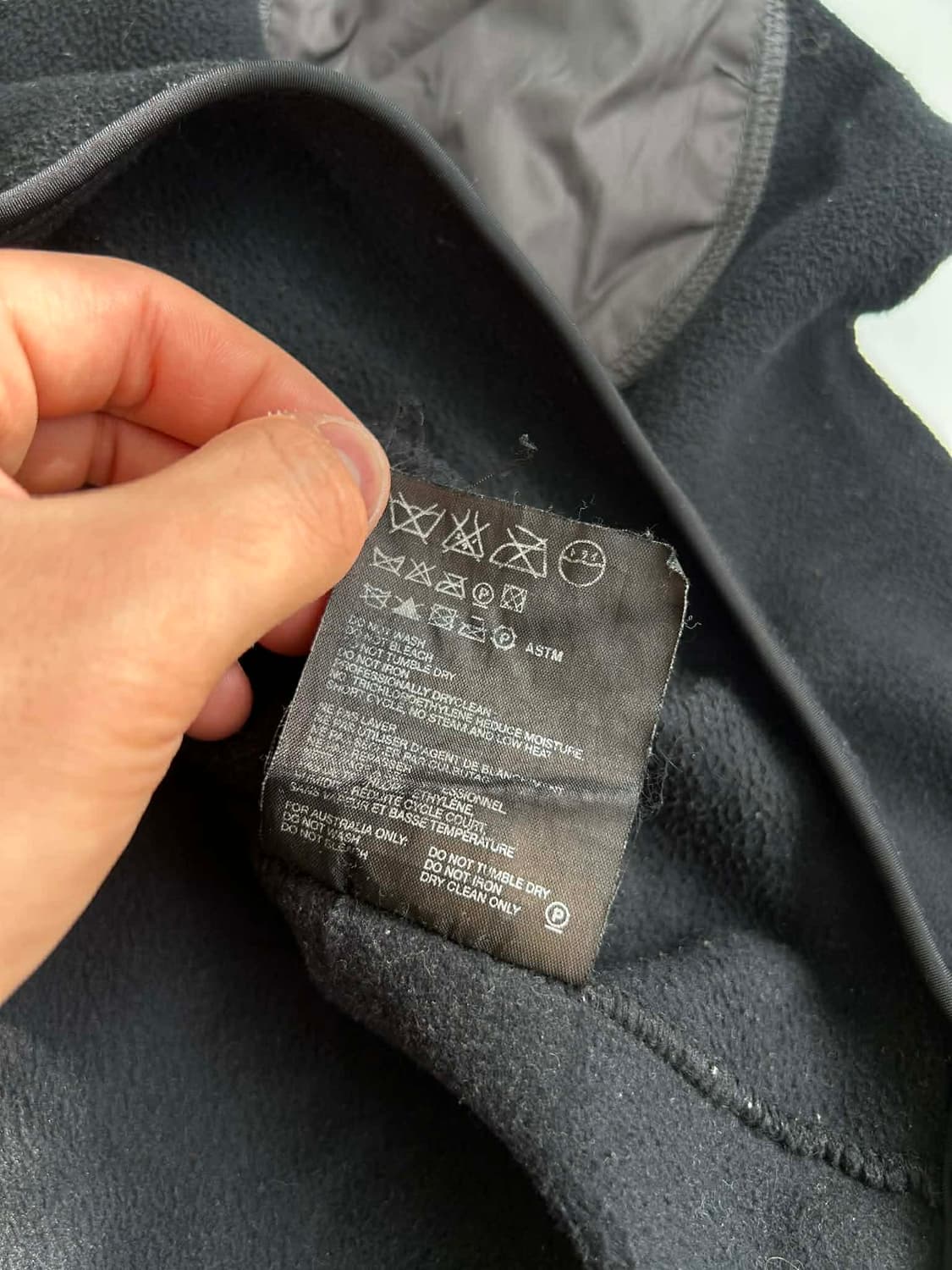 [XL] 프라다 스포츠 00s 경량 플리스 하프집업 나일론 엘보우 상품이미지5