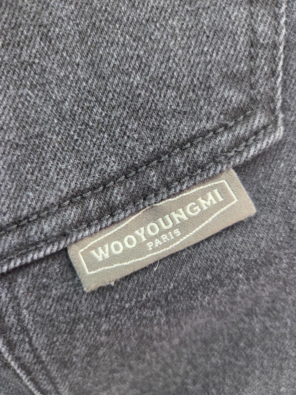 50 우영미 블랙 뒷트임 바이커진 상품이미지4