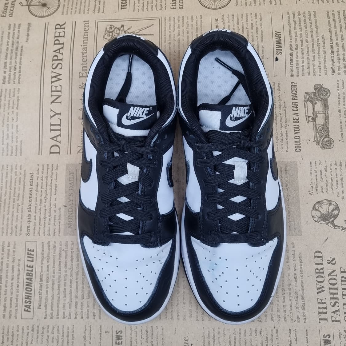 나이키 덩크 로우 범고래 여성스니커즈240 상품이미지2