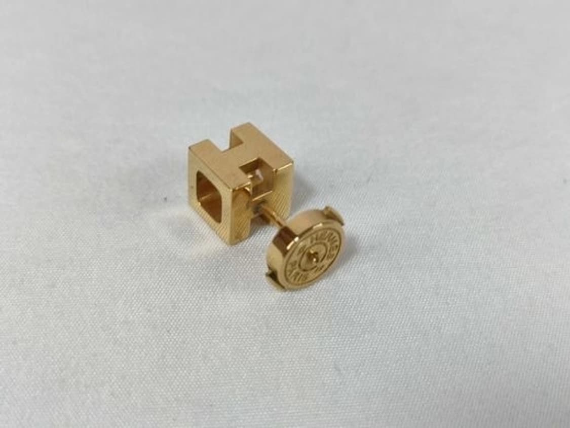 [S급 풀구성] 에르메스(HERMES) 카쥬 드 아쉬 H-큐브 이어링 상품이미지5